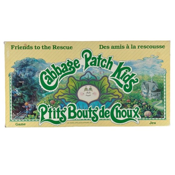 Vintage 1984 Cabbage Patch Kids Friends to the Rescue Board Game - Picture 4 of 16